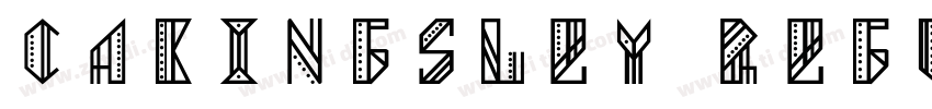 CAKingsley RegularLB字体转换 CAKingsley RegularLB字体转换